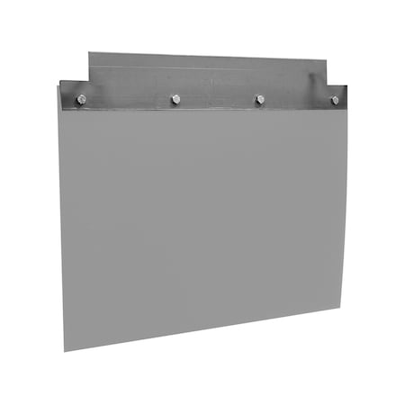 Buyers Products Splash Guards, Steel, Gray, 1 PR MFBH2375F