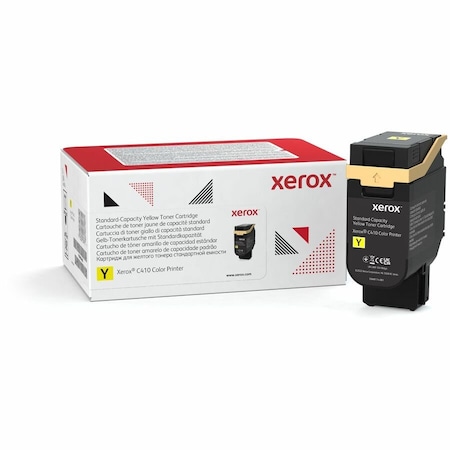 Xerox GENUINE YELLOW STANDARD CAPACITY TONER CARTRIDGE FOR THE C410 USE & 006R04680