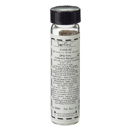 Hach DPD Free Chlorine Reagent, 10 mL, Vial 2105560