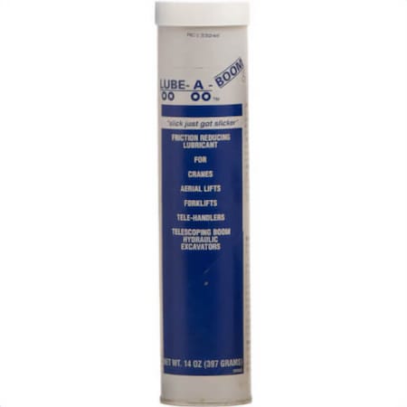 Lube-A-Boom Grease, 14 oz, Cartridge, Calcium sulfonate complex Base 10102