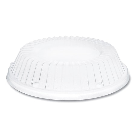 Dart Dome Covers fit 6 in. Disposable Plates and 10 to 12 oz Disposable Bowls, Clear, Plastic, 1000PK CL12BW