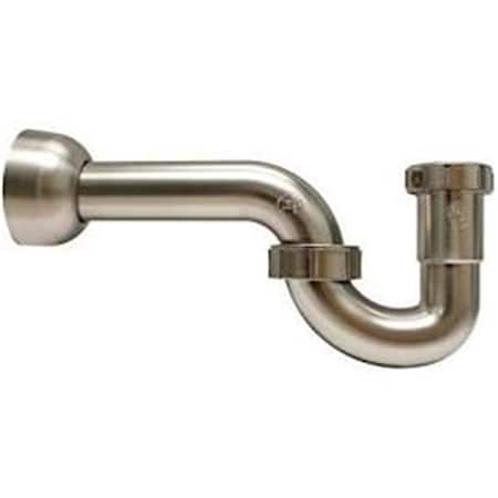 Protectionpro 1.5 in. Decorative P-Trap ABS Oil Brushed Nickel Pipe PR837794