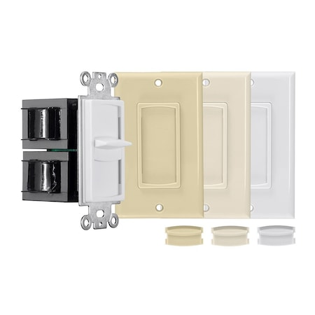 Monoprice 100-Watt Slider Impedance Matching Speaker Volume Control w/Color Kit 38175