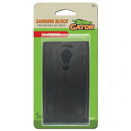 Gator Finishing All Purpose Rubber Sanding Block 7280