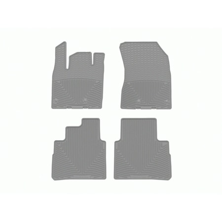 Weathertech Grey, Front and Rear All Weather Floor Mats W634GR-W576GR