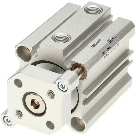 Smc Compact Guide Rod Cylinder, CQM CQMB32-5