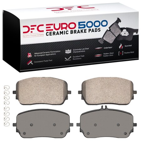Dfc 5000 Euro Ceramic Disc Brake Pad Set, 1600-2237-00