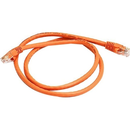 Monoprice Ethernet Cable, Cat 6, Orange, 3 ft. 3413