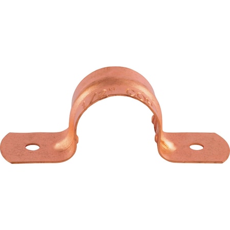 Holdrite 3/4'' Copper Plated Steel Pipe Strap, 5PK CPS075Z5