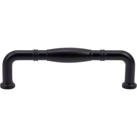 Designperfect 3-3/4'' Center-to-Center Handle Pull, Matte/Flat Black, 25PK DPA25R573BLK
