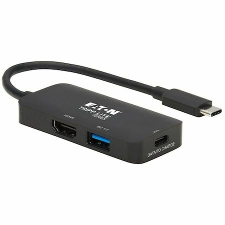 Tripp Lite USB-C MULTIPORT ADAPTER - HDMI 4K at 60 HZ, 4:4:4, HDR, USB-A, USB-C PD 3.0 CHARG U444-06N-H4UBC2