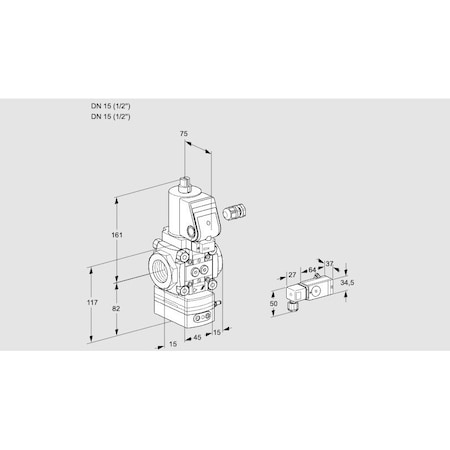 Honeywell Kromschroder VAD115R/NWSR-25B KS88029819