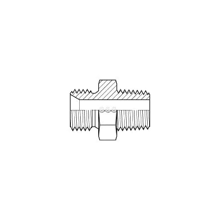 Adaptall MALE BSPP X MALE BSPT NIPPLE 3/4 in 5/8 in 9003-12-10