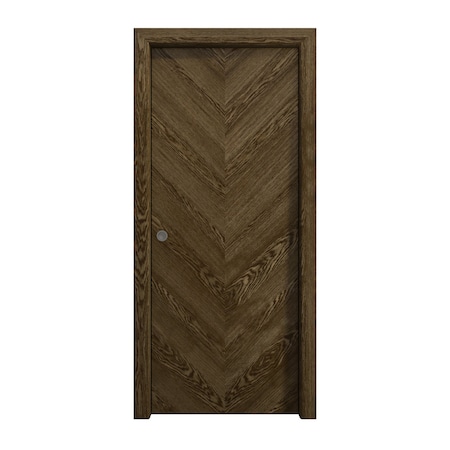 Sartodoors Sliding Pocket Door 28 x 96 inches, Ego 5005 Marble Oak, Kit Rail Hardware, Solid Wood Interior B EGO5005PD-DMR-2896