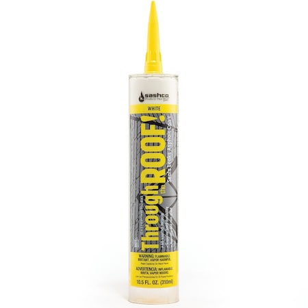 Through The Roof 10.5 Oz. White Ultra-Elastic Sealant 14030