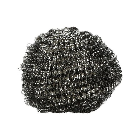 3M ScotchBrite StainlessSteel Scrubber, PK12 83