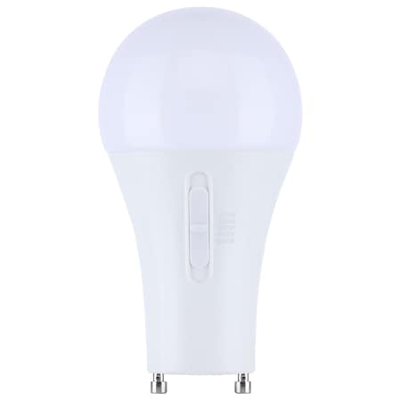 Satco 15.5W LED, A19, 27K/3K/35K/4K/5K, GU24 Base, 120V S12148