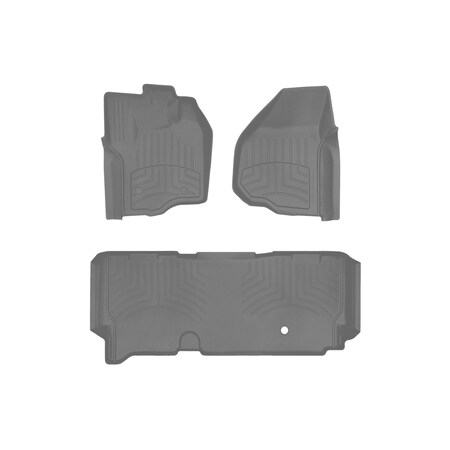 Weathertech Grey, Front and Rear FloorLiner HP 464331IM-463053IM