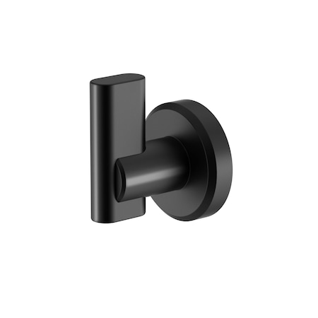 Gatco Locke Robe Hook, Matte Black 5455MX