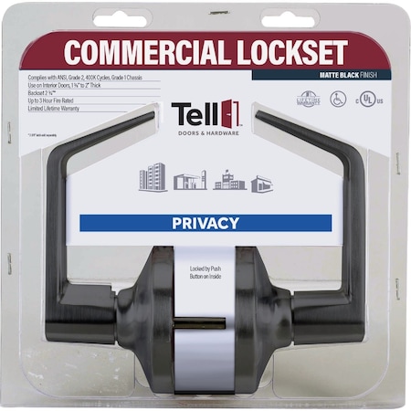Tell Commercial Cortland Privacy Lever CL102904