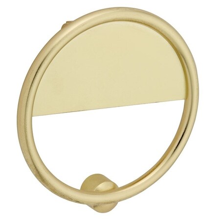 National Hardware Cooper Door Knocker, Zinc, Brushed Gold, 732 in Mounting Hole N336-702