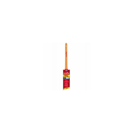 Wooster Paint Brush, 1-1/2 in W, 2-3/16 in L Bristle, Synthetic Fabric Bristle, Sash Handle 4230-1 1/2