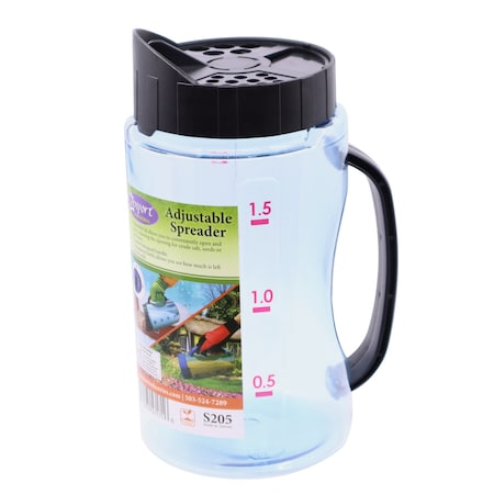 Zenport Adjustable Spreader for Salt, Seeds, & Fertilizer S205