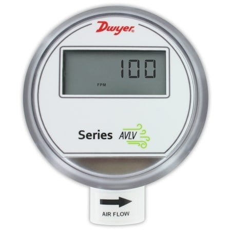 Dwyer Instruments Air Velocity Transmitter AVLV-2DB1-LCD