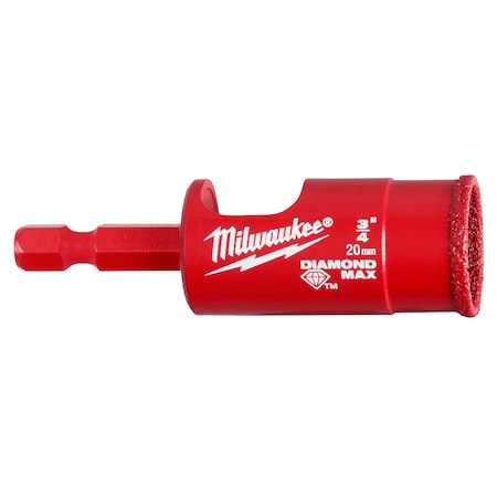 Milwaukee Tool 3/4" DIAMOND MAX Hole Saw Bit 49-56-0515