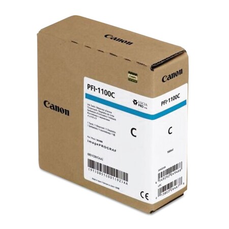Canon Ink (PFI-1100), Cyan 0851C001AA
