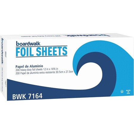 Boardwalk Pop-Up Aluminum Foil Sheets 12 x 10.75 12-200 BWK 7164