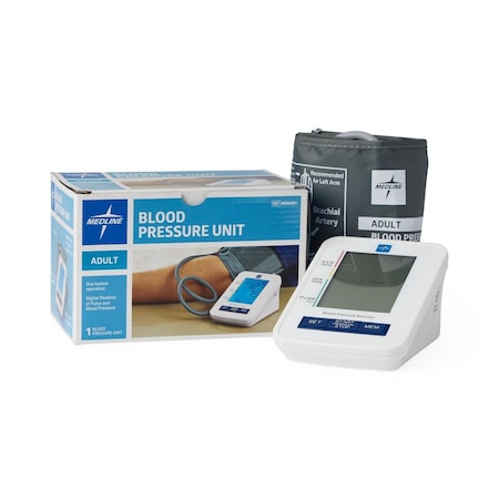 Medline Automatic Digital Blood Pressure Monitor with Adult Cuff MDS4001