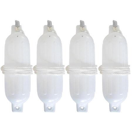 Seachoice White Vinyl Fender Kit 50-79291