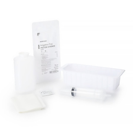 Mckesson Irrigation Tray, 60mL Piston 100122