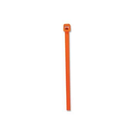 Anchor Brand General Purpose Cable Tie, 50 lb Tensile Strength, 11.1 in L, Orange, 100 EA/BG, 100PK 102-1150ORG