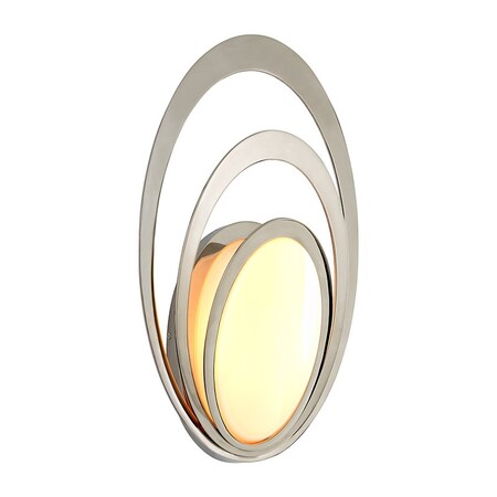 Troy Lighting Stratus 1 Light Wall Sconce 11.25 In. Polished Stainless B6503