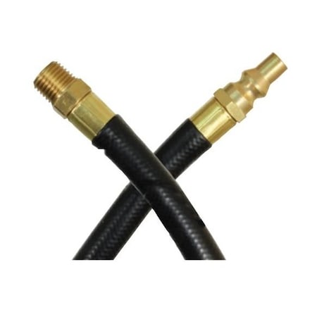 Jr Products 14 Inside Diameter Thermo Plastic RV Appliance Hose 14 MPT Male Pipe Thread x 1 07-31575