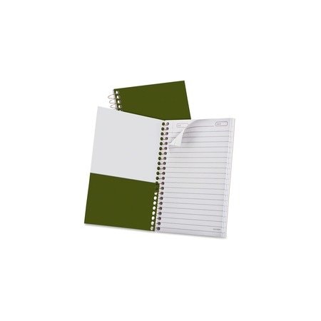 Ampad 5" x 7" Green Notebook, 100 Pg 20-801