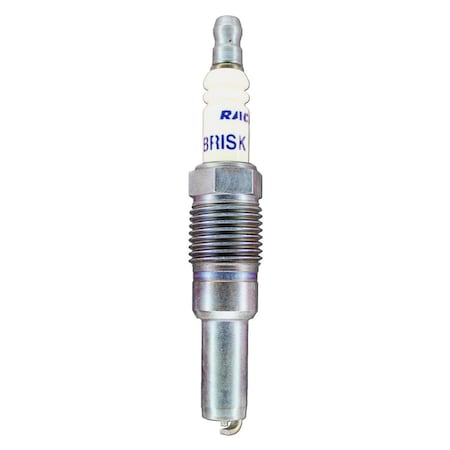 Brisk Silver Racing Spark Plug with Tapered Seat, 16 mm Thread - 22 mm Reach BSK3VR12S