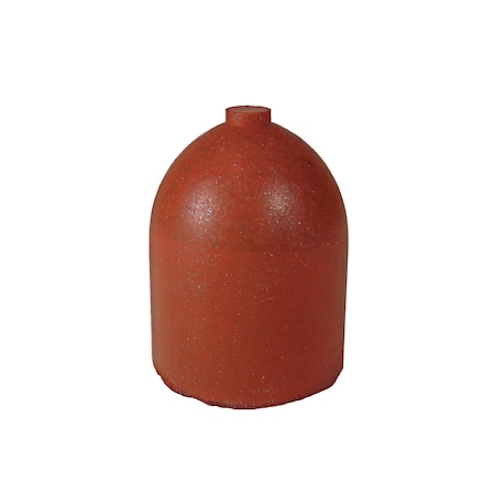 Dedeco RBR ABRASIVE CONE, BULLET 1" X 3/4", RED FINE S/C 1/UNIT 0114