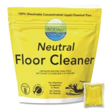 Diversey Neutral Floor Cleaner, Lavender Scent, 20 ChemPacs, 12PK 9320974