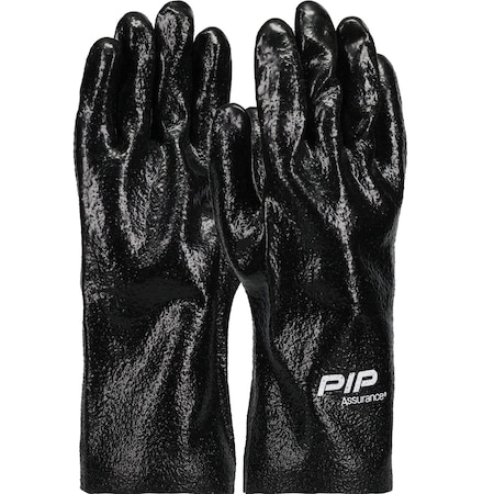 Pip Premium PVC Dipped Glove with Interlock Liner and Semi-Rough Finish, 12" Length, 12PK 58-8030R