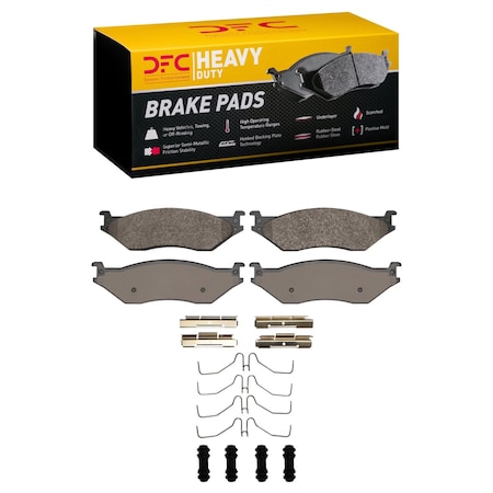 Dfc Heavy Duty Disc Brake Pad Set,  1214-1066-01