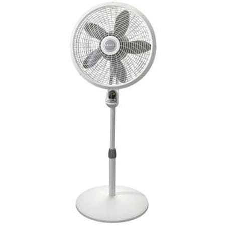 Lasko 18 in. Pedestal Fan White LA87401