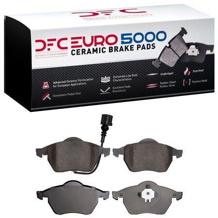 Dfc 5000 Euro Ceramic Disc Brake Pad Set,  1600-0687-10