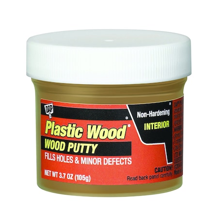 Dap Plastic Wood Wood Putty, PK6 3.7 oz Size, Natural Pine 7079821272