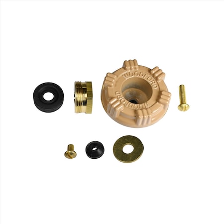 Woodford Model 14 1/2 in. MIP in. Hose Anti-Siphon Brass Frost-Proof Sillcock RK-14MH