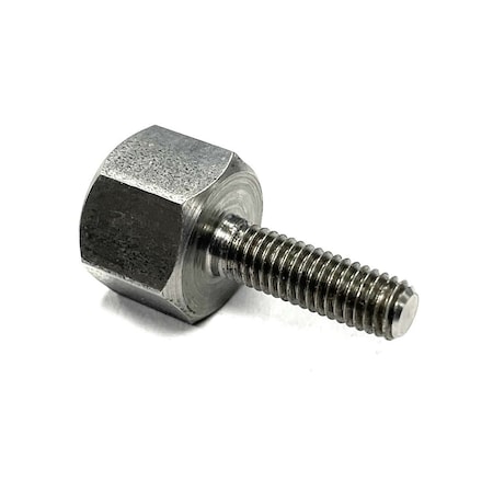 Morton Stainless Steel Hex Head Thumb Screw, 1/4-20 X 5/8in Length, 1/2in Hex Size HTS-25SS