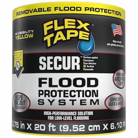 Flex Seal Flex Tape Flood Protection 3.75 in. x 20 ft., 6PK RTSYELR0420