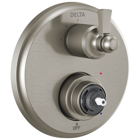 Delta 2-Handle Monitor 14 Series Valve Trim With 3 Setting Diverter T24856-SSLHP